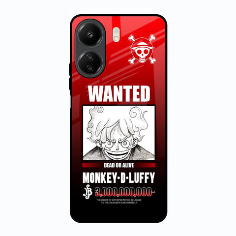 Luffy Wanted Glossy Case for Redmi 13C