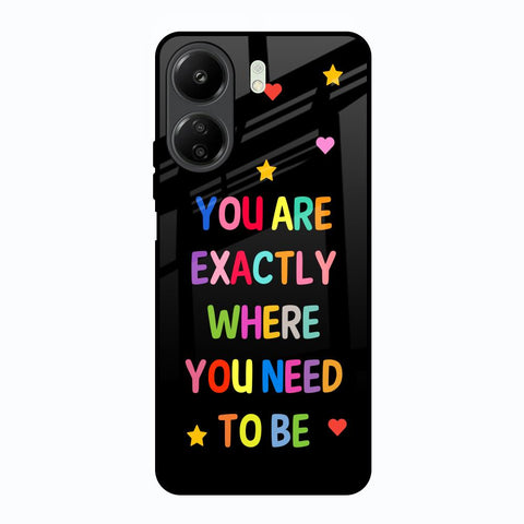 Magical Words Glossy Case for Redmi 13C