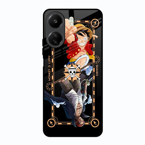 Shanks & Luffy Glossy Case for Redmi 13C