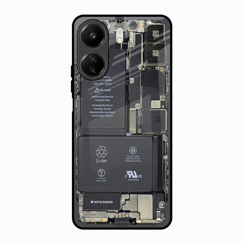 Skeleton Inside Glossy Case for Redmi 13C