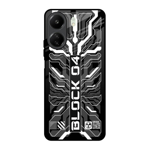 Monochrome Magic Glossy Case for Redmi 13C