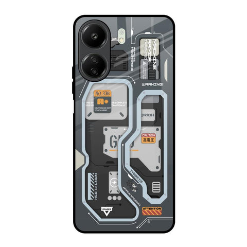 Retro Futuristic Glossy Case for Redmi 13C