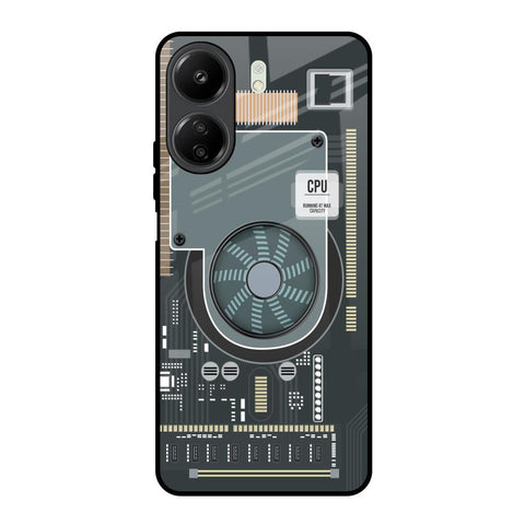 Motherboard Circuit Glossy Case for Redmi 13C