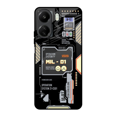 Exposed Parts Glossy Case for Redmi 13C