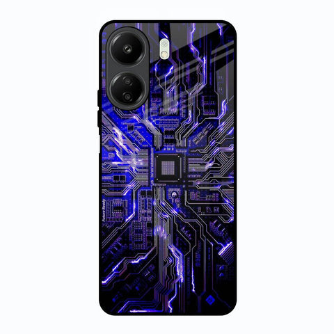 Techno Color Pattern Glossy Case For Redmi 13C