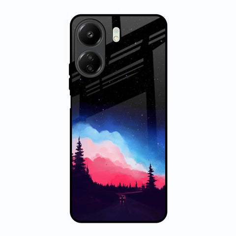 Drive In Dark Glossy Case For Redmi 13C