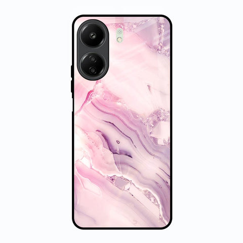 Diamond Pink Gradient Glossy Case For Redmi 13C