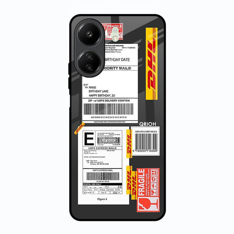 Cool Barcode Label Glossy Case For Redmi 13C