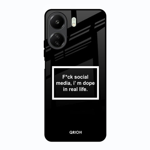 Dope In Life Glossy Case for Redmi 13C