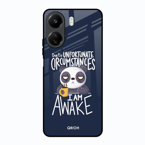 Struggling Panda Glossy Case for Redmi 13C