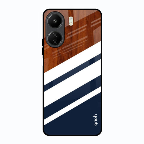 Bold Stripes Glossy Case for Redmi 13C