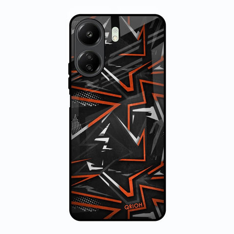 Vector Art Glossy Case for Redmi 13C