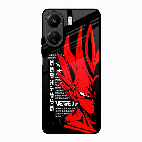 Red Vegeta Glossy Case for Redmi 13C