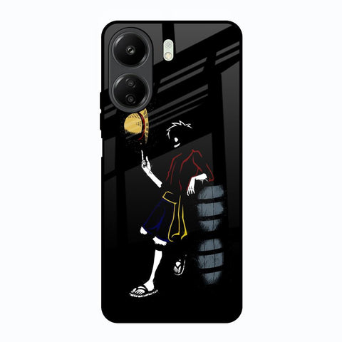 Luffy Line Art Glossy Case for Redmi 13C