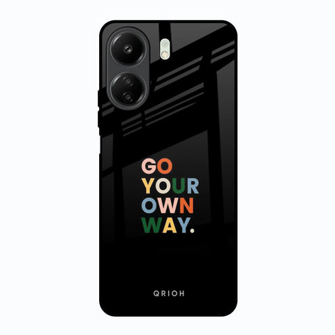 Go Your Own Way Glossy Case for Redmi 13C