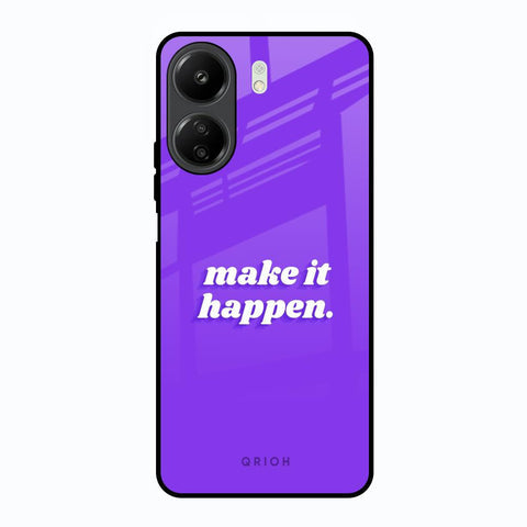 Make it Happen Glossy Case for Redmi 13C