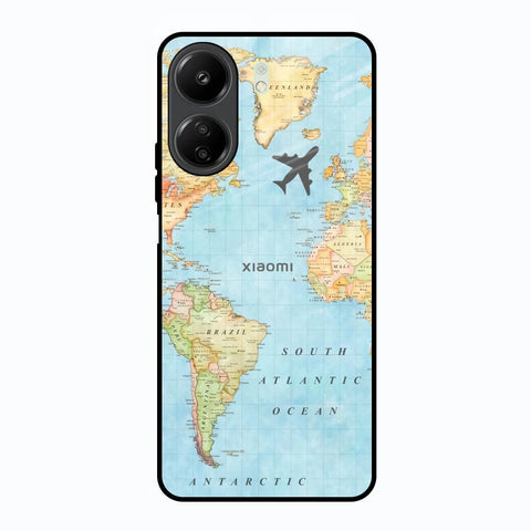 Fly Around The World Glossy Case for Redmi 13C