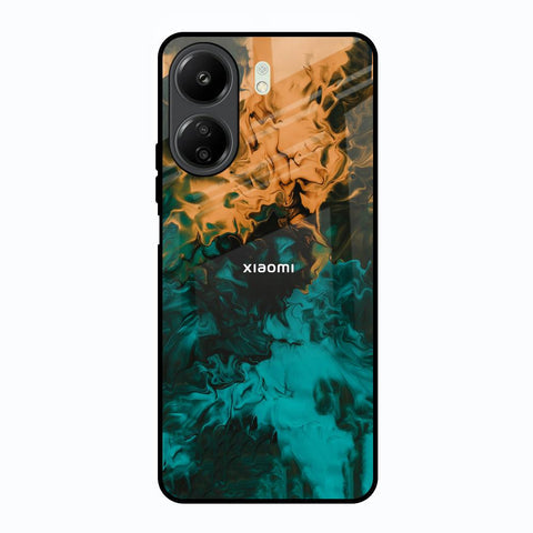 Watercolor Wave Glossy Case for Redmi 13C