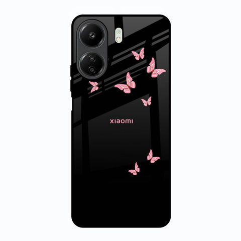 Fly Butterfly Glossy Case for Redmi 13C
