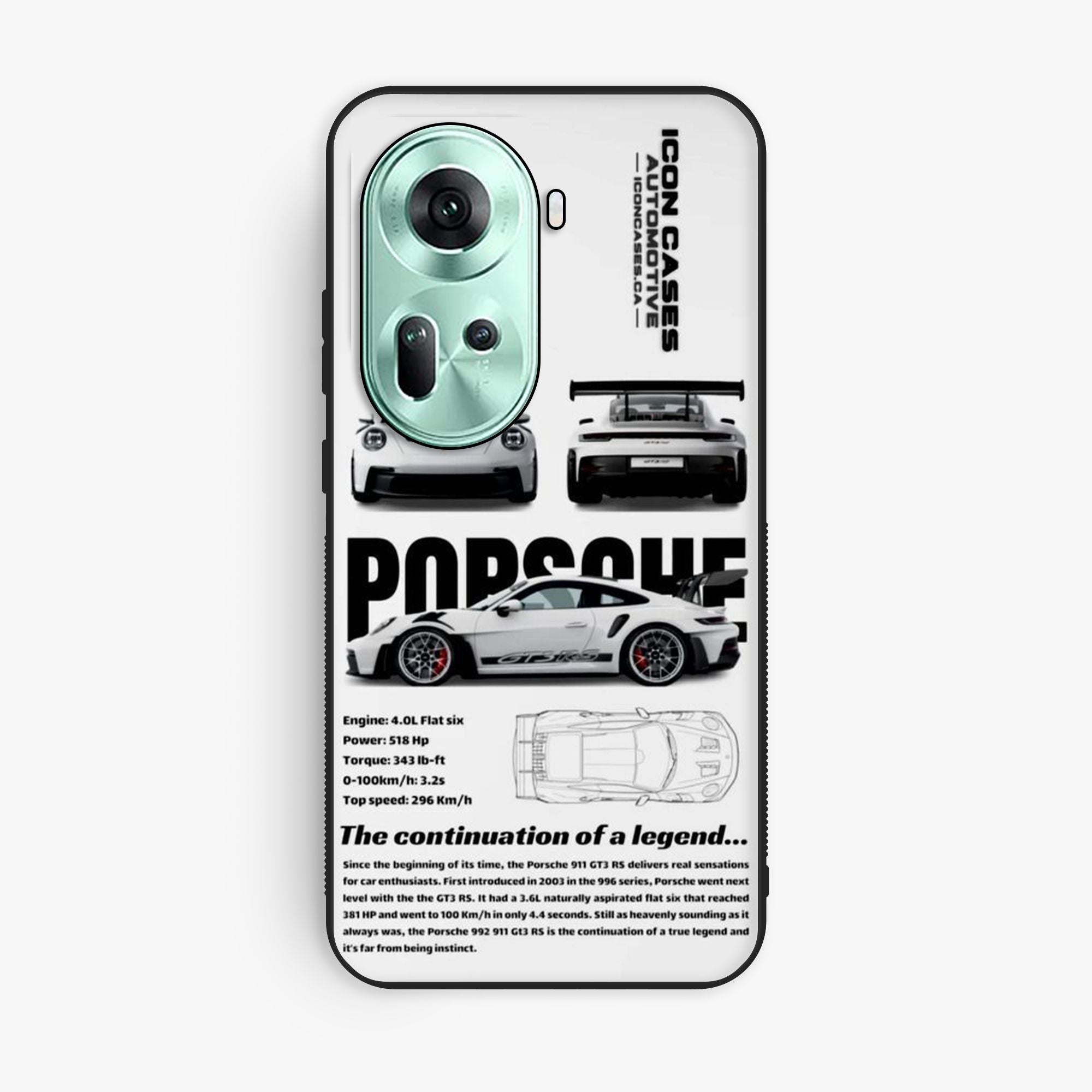 Oppo Reno 11 5g - Wallpaper 100 - Premium Printed Glossy Phone Case