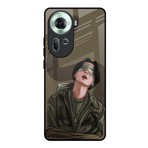 Blind Fold Glossy Case for Oppo Reno11 5G