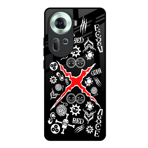 Red Zone Glossy Case for Oppo Reno11 5G