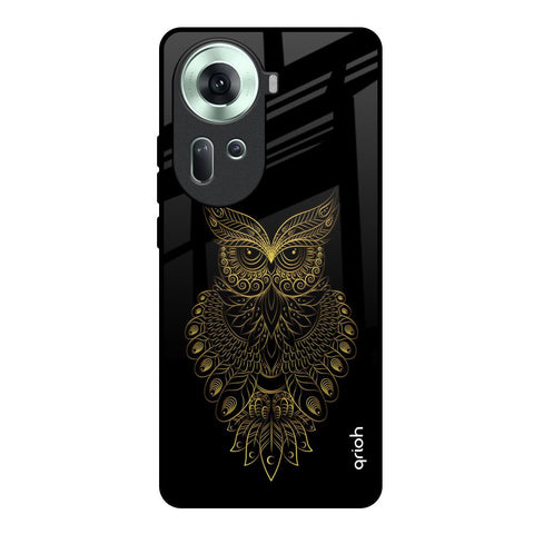 Golden Owl Glossy Case for Oppo Reno11 5G