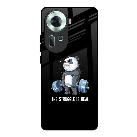 Real Struggle Glossy Case for Oppo Reno11 5G