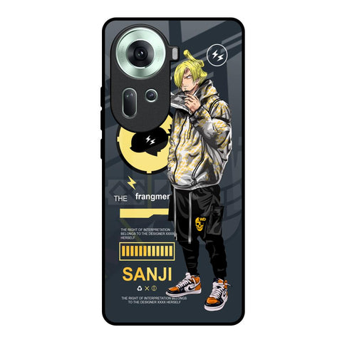 Cool Sanji Glossy Case for Oppo Reno11 5G