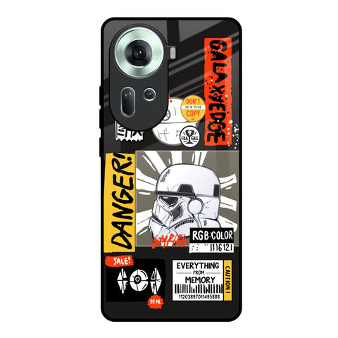 Galaxy Edge Glossy Case for Oppo Reno11 5G