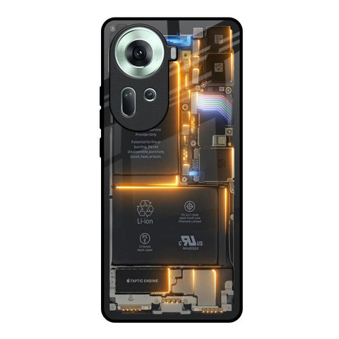 Glow Up Skeleton Glossy Case for Oppo Reno11 5G
