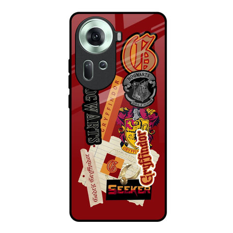 Gryffindor Glossy Case for Oppo Reno11 5G