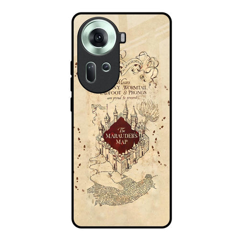 Magical Map Glossy Case for Oppo Reno11 5G