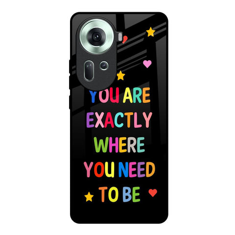 Magical Words Glossy Case for Oppo Reno11 5G