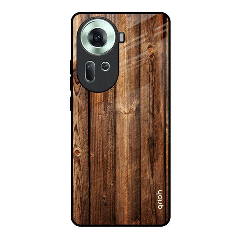 Timber Printed Glossy Case for Oppo Reno11 5G