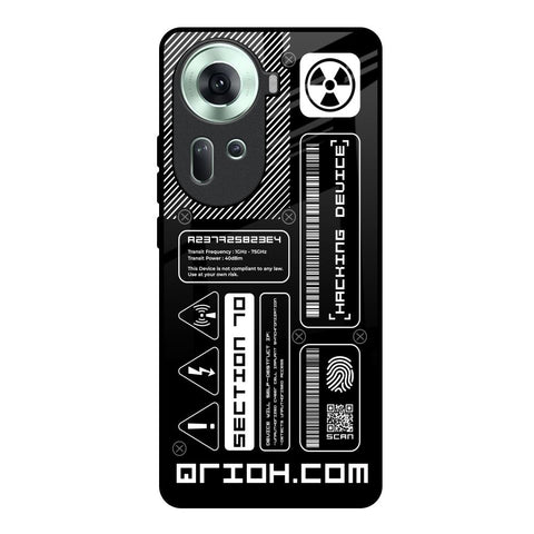 Futuristic Art Glossy Case for Oppo Reno11 5G