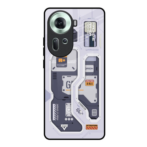 Tech Savvy Glossy Case for Oppo Reno11 5G