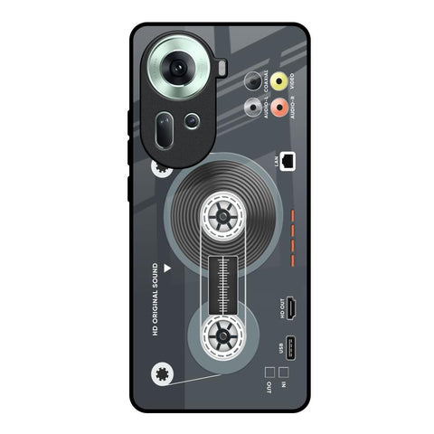 Retro Recorder Glossy Case for Oppo Reno11 5G