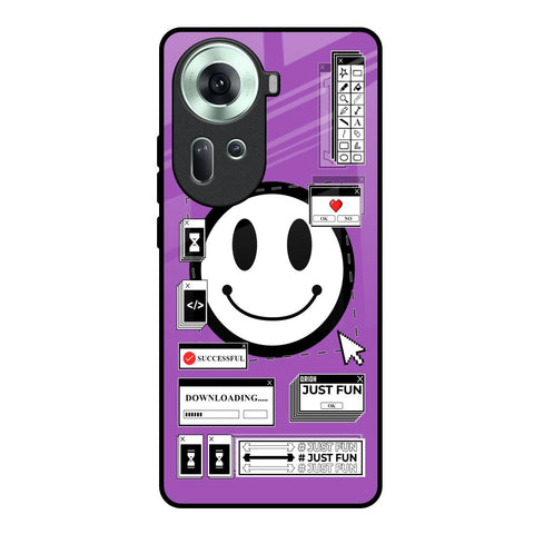 Code with Smile Glossy Case for Oppo Reno11 5G