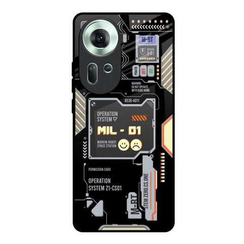 Exposed Parts Glossy Case for Oppo Reno11 5G