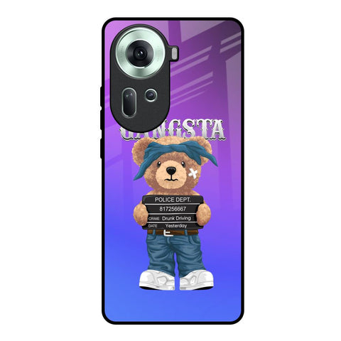 Gangsta Bear Glossy Case for Oppo Reno11 5G