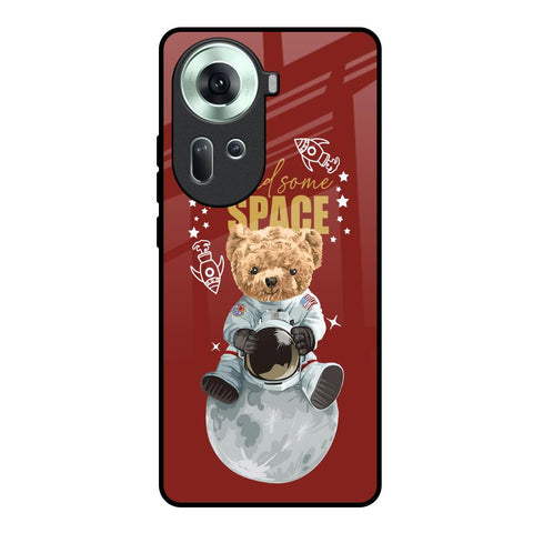 Astronaut Bear Glossy Case for Oppo Reno11 5G