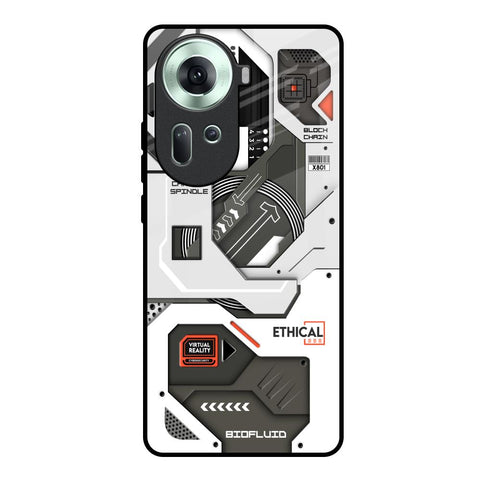 Explore Circuit Glossy Case for Oppo Reno11 5G