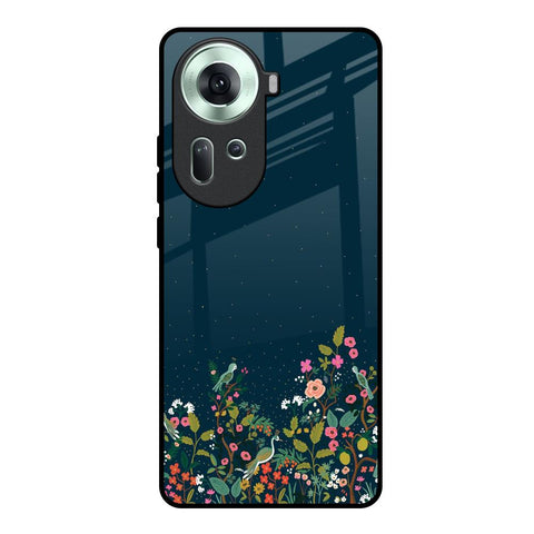 Small Garden Glossy Case For Oppo Reno11 5G