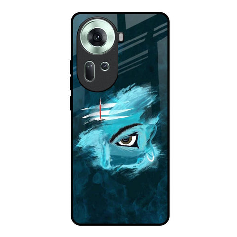 Power Of Trinetra Glossy Case For Oppo Reno11 5G
