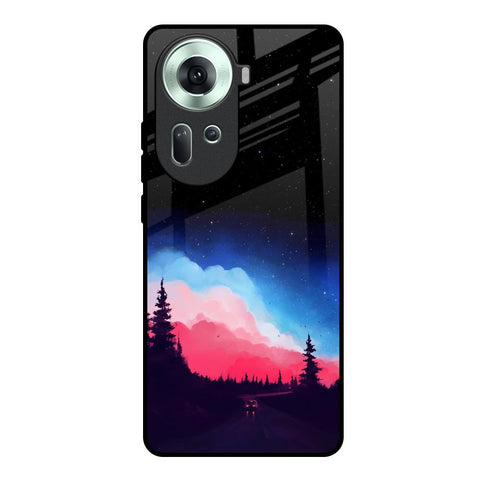 Drive In Dark Glossy Case For Oppo Reno11 5G