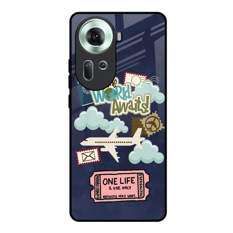 Tour The World Glossy Case For Oppo Reno11 5G
