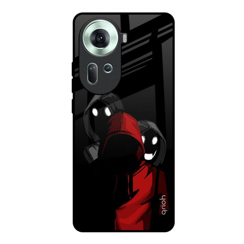 Shadow Character Glossy Case for Oppo Reno11 5G