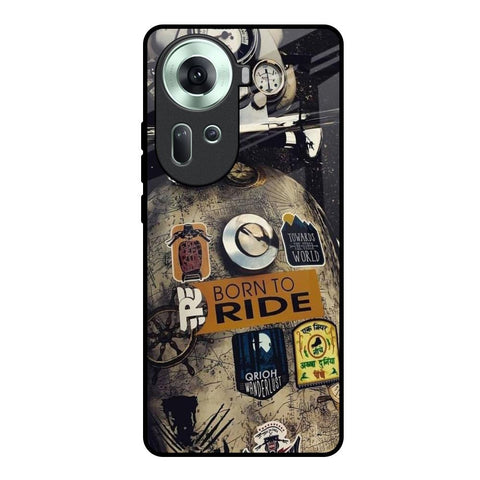 Ride Mode On Glossy Case for Oppo Reno11 5G