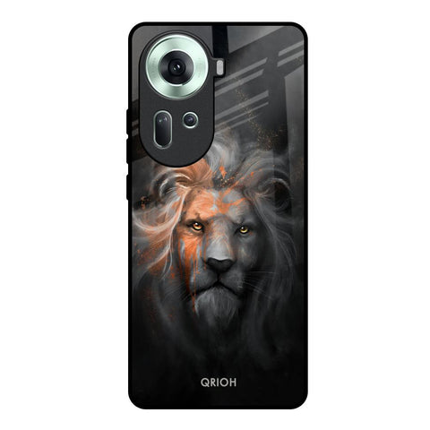 Devil Lion Glossy Case for Oppo Reno11 5G